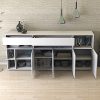 Aparador Mueble Vajillero Con Cajon de 180cm Blanco - Imagen 2