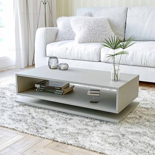 Mesa Ratona Rectangular con Base