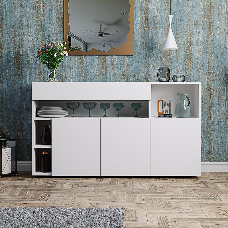 Aparador Mueble Vajillero 140cm