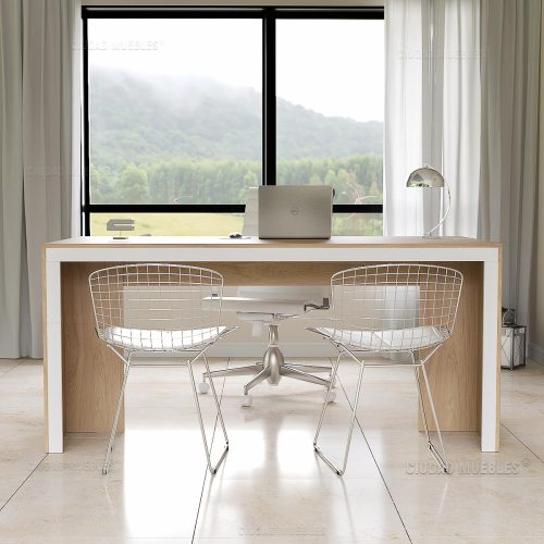 Escritorio De Recepción Con Pasacables Reversible 170 x 80 x 78 cm