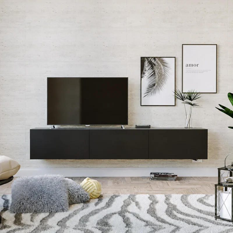 Rack Flotante Tv Lcd