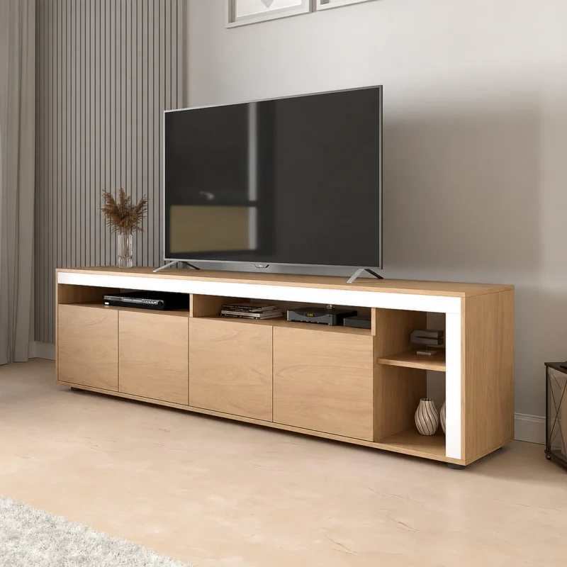 Mesa TV moderna 200x52x37cm